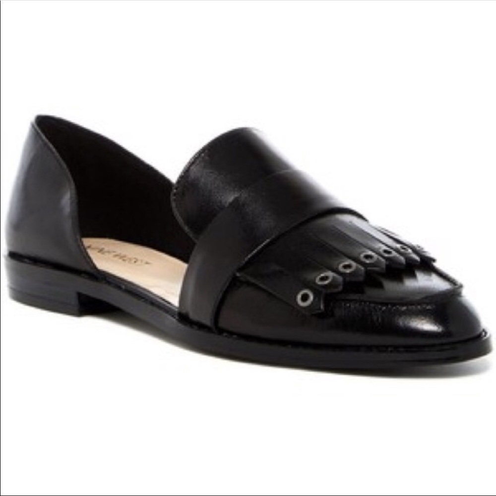 Nine West Govern fringe D’Orsay flats loafers
